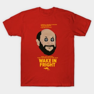 Donald Pleasence -  Wake in Fright by Ted Kotcheff T-Shirt